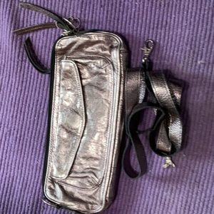 Metallic Latico crossbody